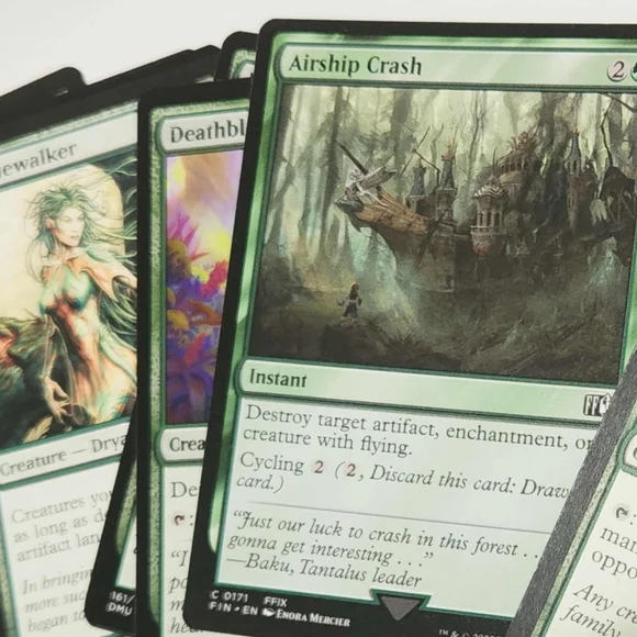 20 pack Mystery Green "Magic The Gathering" Cards - Picture 4 of 5